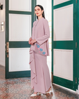 Nyaman Modern Kurung Summeraya in Dusty Pink