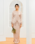 Kartika Bridal Modern Kurung in Rose Gold