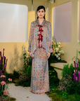 Damia Modern Kurung Summeraya 2025 in Cream