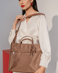 Orea Tote Bag in Brown