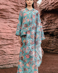 Sofina Modern Kurung Summeraya 2026 in Turqoise