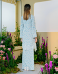 Maya Tunic Modern Kurung Summeraya 2025 in Light Grey