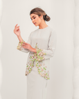 Murni Modern Kurung Summeraya in Ivory