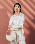 Aero Medium Bag in Ivory
