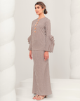 Indah Modern Kurung Summeraya in Light Walnut