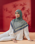 Monorico Scarves in Moss Green