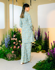 Kamilia Long Modern Kurung Summeraya 2025 in Mint Green