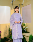 Bayu Long Modern Kurung Summeraya 2025 in Lilac