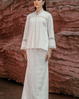 Alyssa Modern Kurung Summeraya 2026 in Off White