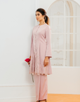 Elena Bridal Modern Kurung in Rose Pink