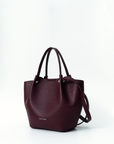 Tikka Tote Bag in Dark Wine