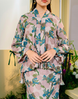 Kirana Modern Kurung Summeraya 2025 in Rosy Brown