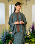 Seri Modern Kurung Summeraya 2025 in Powder Green