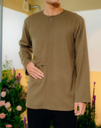 Hikayat Kurta Summeraya 2025 in Olive