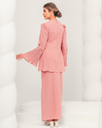 Tenang Modern Kurung Summeraya in Dusty Peach