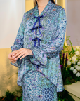Damia Modern Kurung Summeraya 2025 in Light Blue