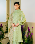 Asmara Long Modern Kurung Summeraya 2025 in Sage Green