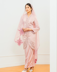 Dinda Bridal Modern Kurung in Rose Pink