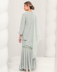 Santun Modern Kurung Summeraya in Mint Green