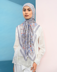 Layang Scarves in Mendung