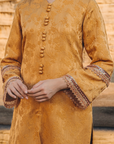 Reenaya Long Kurung Summeraya 2026 in Golden Brown