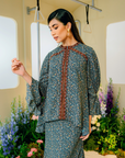 Seri Modern Kurung Summeraya 2025 in Powder Green