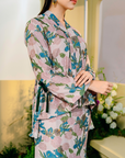 Kirana Modern Kurung Summeraya 2025 in Rosy Brown