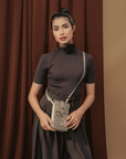 Osmo Phone Bag in Metallic Grey