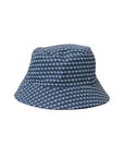 Leon Bucket Hat in Navy Blue