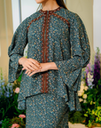 Seri Modern Kurung Summeraya 2025 in Powder Green