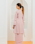 Elena Bridal Modern Kurung in Rose Pink