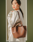 Tikka Tote Bag in Walnut Brown