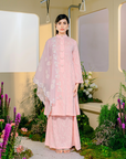 Bayu Long Modern Kurung Summeraya 2025 in Pink