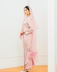 Dinda Bridal Modern Kurung in Rose Pink