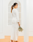 Kartika Bridal Modern Kurung in Off-White