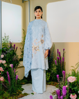 Asmara Long Modern Kurung Summeraya 2025 in Sky Blue