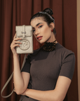 Osmo Phone Bag in Metallic Grey