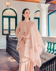 Santun Modern Kurung Summeraya in Nude