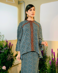 Seri Modern Kurung Summeraya 2025 in Powder Green