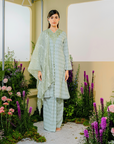 Cahaya Modern Kebarung Summeraya 2025 in Mint Green