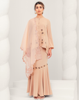 Santun Modern Kurung Summeraya in Nude