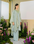Cahaya Modern Kebarung Summeraya 2025 in Mint Green