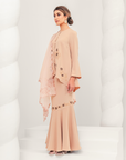 Santun Modern Kurung Summeraya in Nude