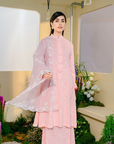 Bayu Long Modern Kurung Summeraya 2025 in Pink