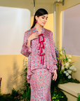 Damia Modern Kurung Summeraya 2025 in Pink
