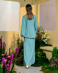 Dian Modern Kurung Summeraya 2025 in Tiffany Green