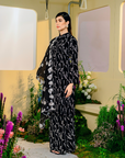 Bayu Long Modern Kurung Summeraya 2025 in Black