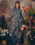 Aster Printed Set in Black
