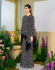 Maya Tunic Modern Kurung Summeraya 2025 in Black