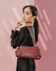 Yukka Bag in Dark Maroon